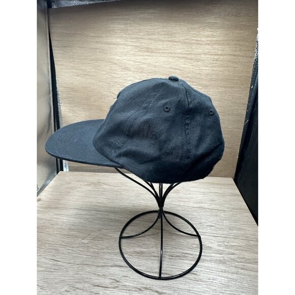 Rustek Newport 100% Hemp Strap Back Hat Charcoal Black - Picture 2 of 6